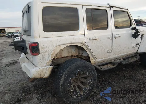 2020 Jeep Wrangler Unlimited High Altitude 4X4 z USA, uszkodzony, nr VIN 1C4HJXEM5LW339911